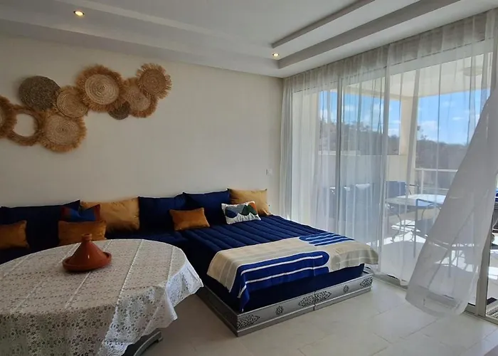 Taghazout Océan with pool , fitness&ocean view
